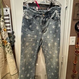 Judy Blue Starry Light Blue Jeans